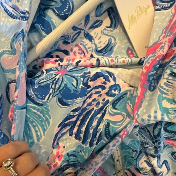 Lilly Pulitzer NWT minka skirted romper size M - Picture 11 of 16